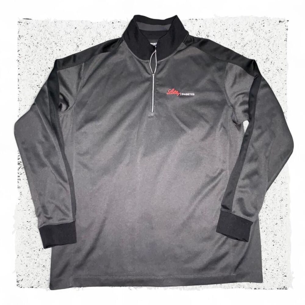 Nike Men's Black and Grey Jumper